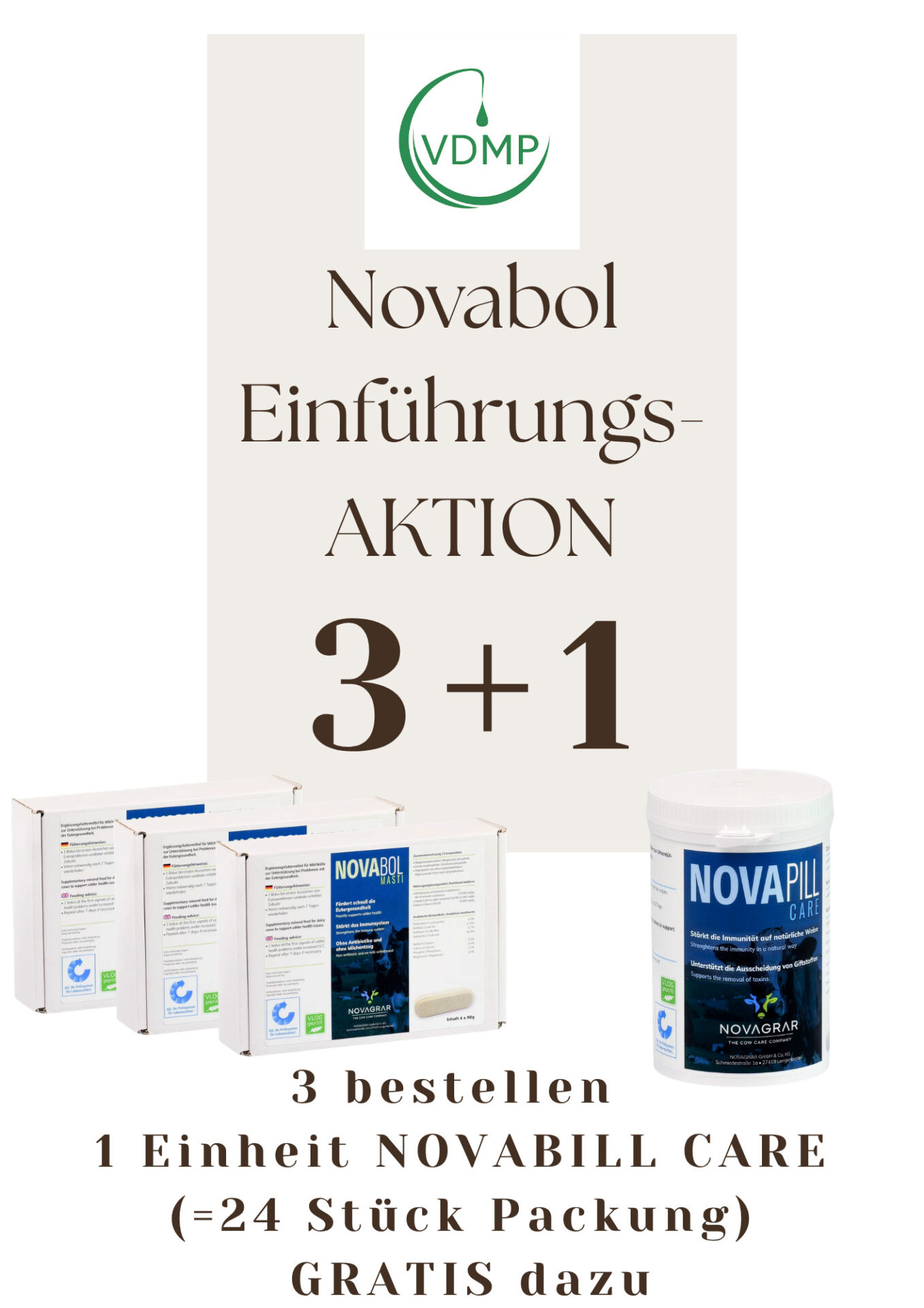 NOVAGRAR - Novabol Calcium 1Packung = 24Stück