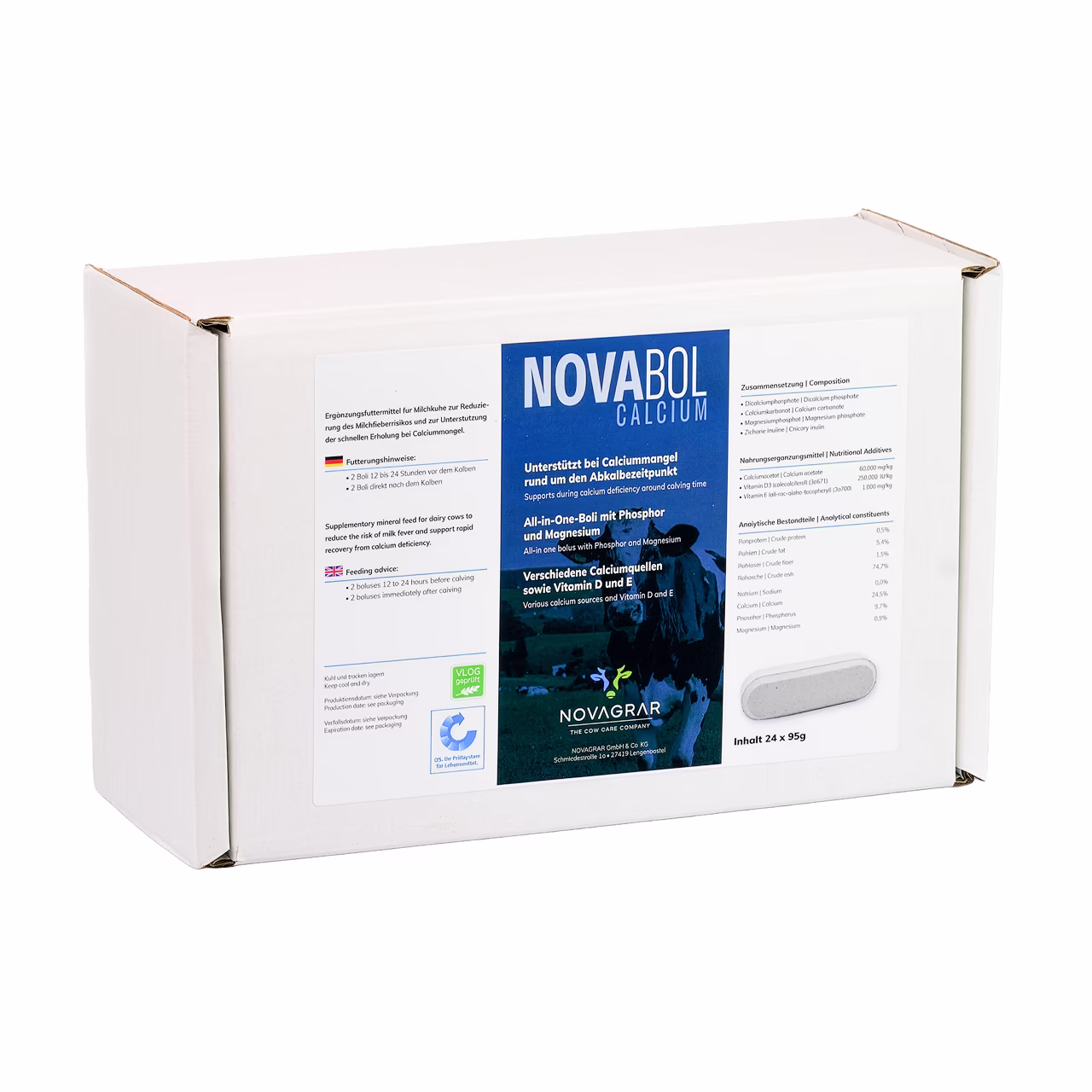 NOVAGRAR - Novabol Calcium 1Packung = 24Stück – Bild 4